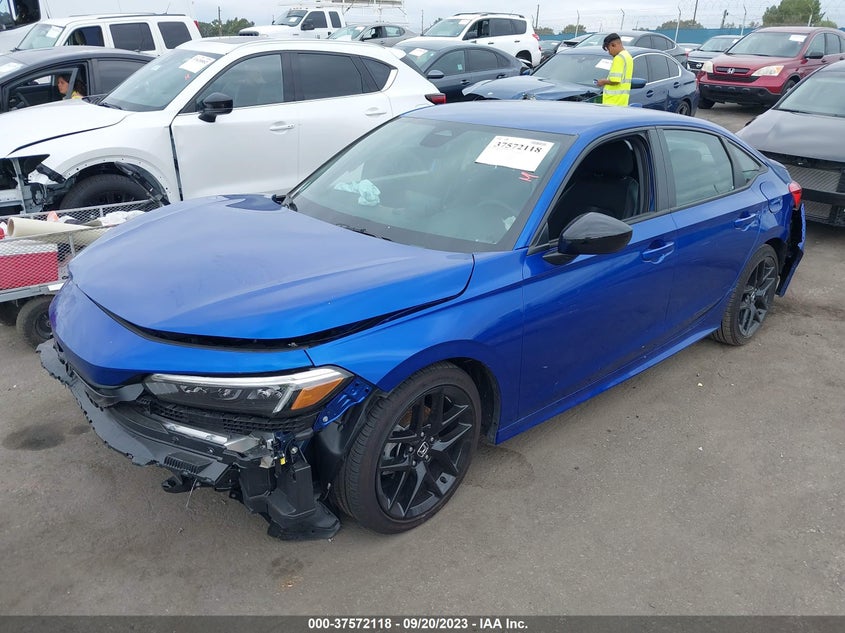 VIN 2HGFE2F50PH533306 2023 HONDA CIVIC SEDAN SPORT