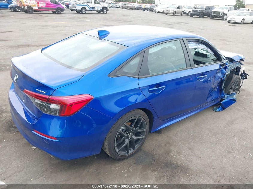 VIN 2HGFE2F50PH533306 2023 HONDA CIVIC SEDAN SPORT