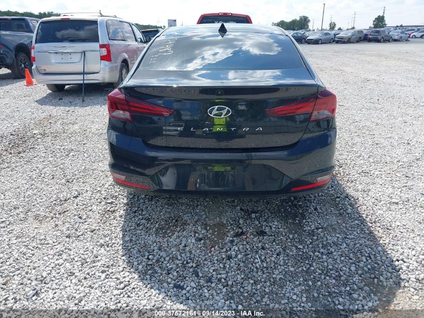 2019 HYUNDAI ELANTRA SEL - 5NPD84LF3KH479487