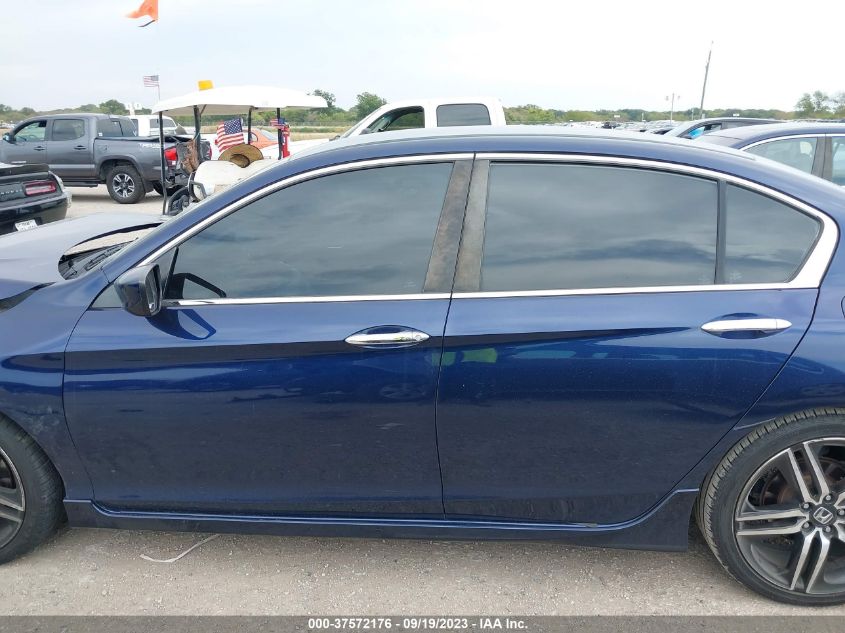2016 HONDA ACCORD SEDAN SPORT - 1HGCR2F57GA082185