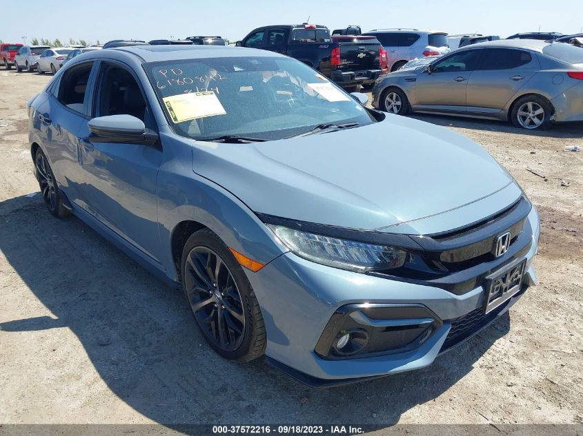 SHHFK7H99LU403995 HONDA CIVIC HATCHBACK SPORT TOURING 2020
