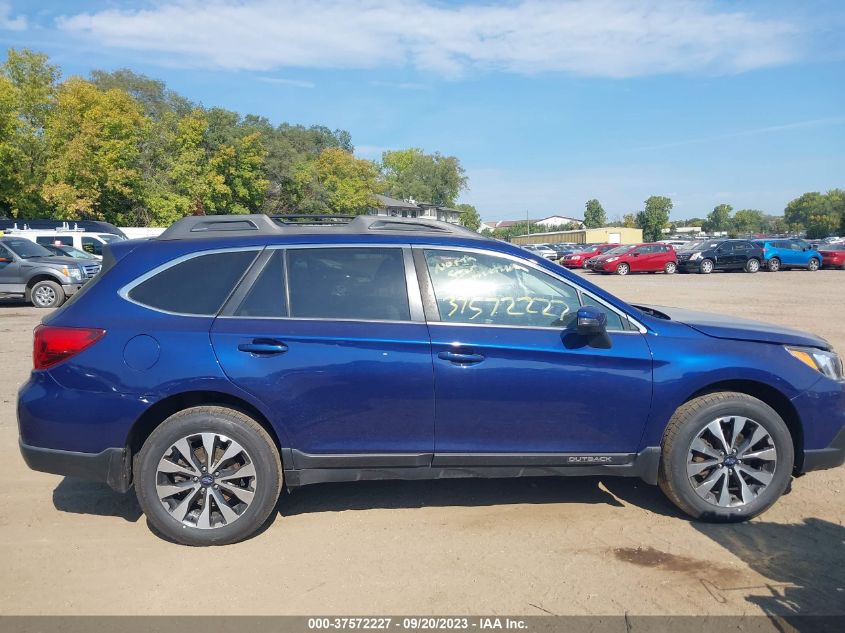 2017 SUBARU OUTBACK 2.5I LIMITED - 4S4BSANC4H3332492