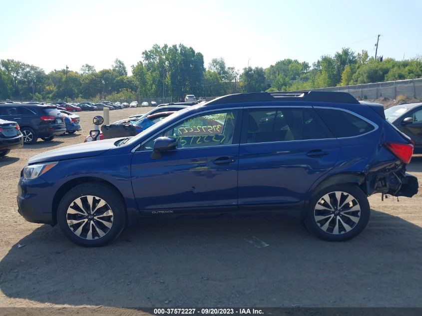 2017 SUBARU OUTBACK 2.5I LIMITED - 4S4BSANC4H3332492