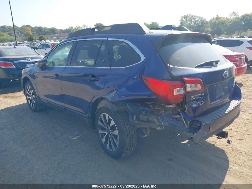 2017 SUBARU OUTBACK 2.5I LIMITED - 4S4BSANC4H3332492