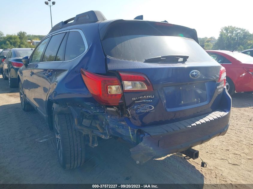 2017 SUBARU OUTBACK 2.5I LIMITED - 4S4BSANC4H3332492