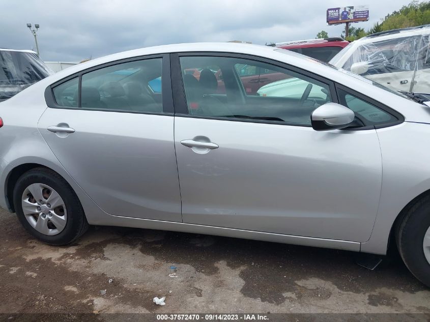 2016 KIA FORTE LX - KNAFK4A68G5523310