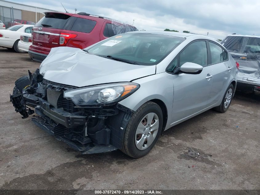 2016 KIA FORTE LX - KNAFK4A68G5523310