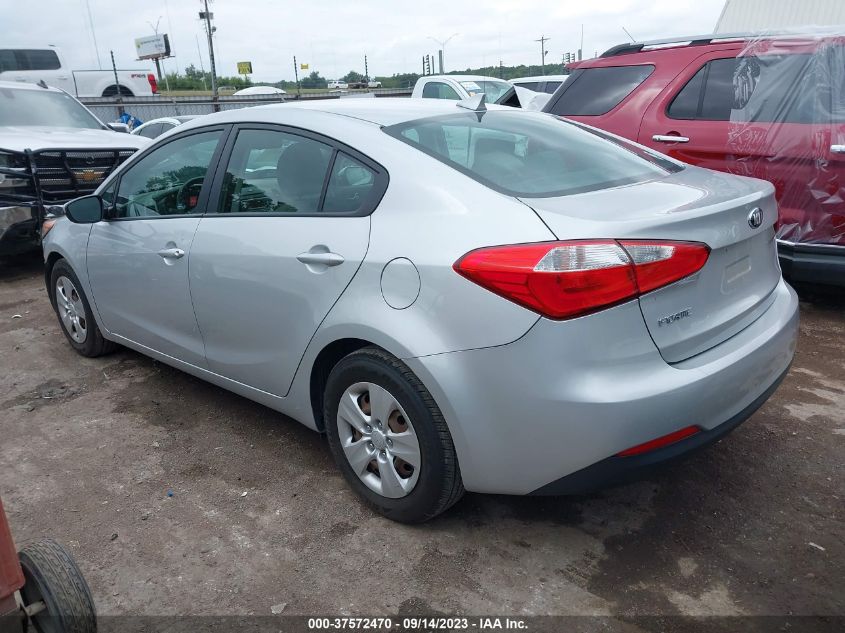 2016 KIA FORTE LX - KNAFK4A68G5523310