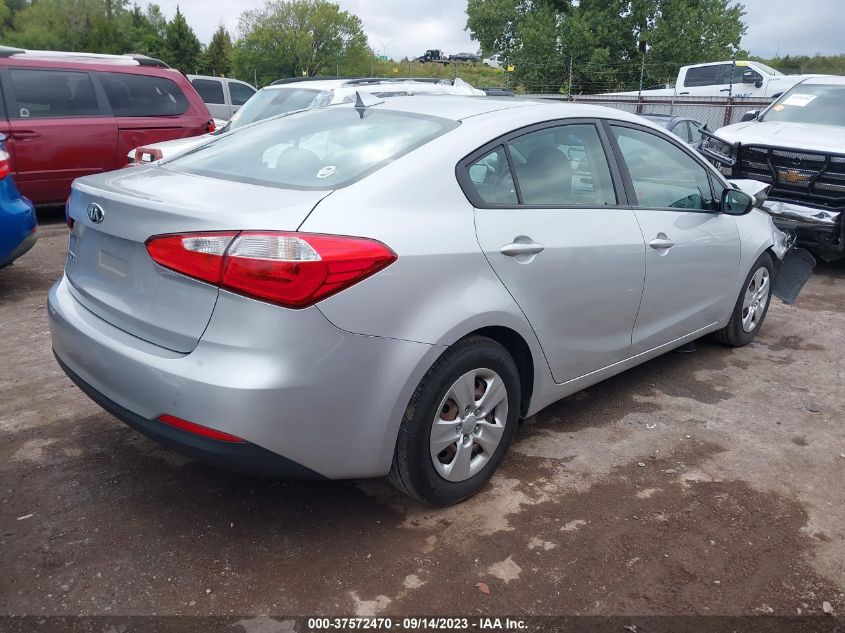 2016 KIA FORTE LX - KNAFK4A68G5523310