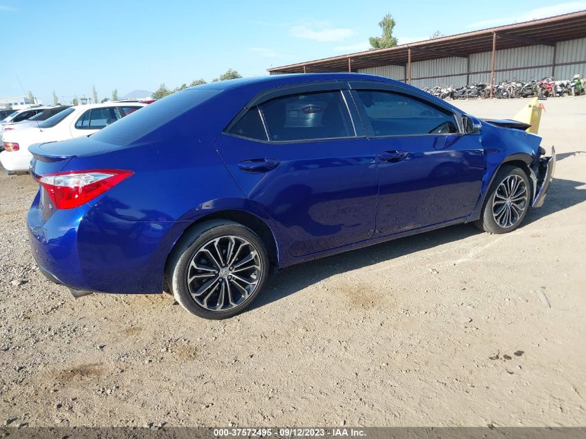 2016 TOYOTA COROLLA L/LE/S/S PLUS/LE PLUS - 2T1BURHE9GC731589