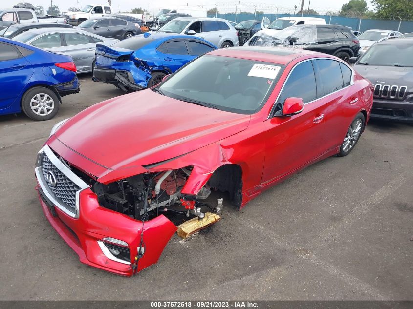 JN1EV7BP4PM510223 Infiniti Q50 LUXE 2