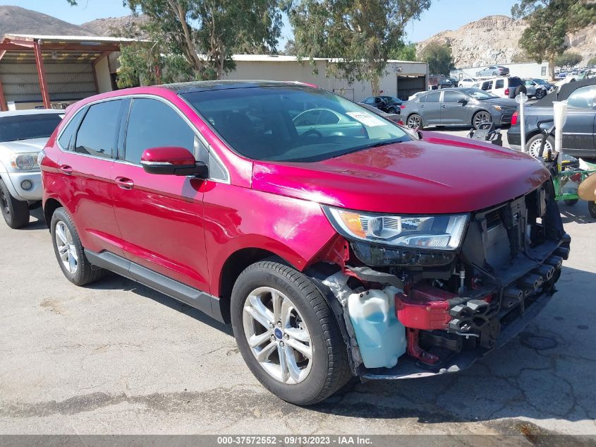 2015 FORD EDGE SEL - 2FMTK4J85FBB68741