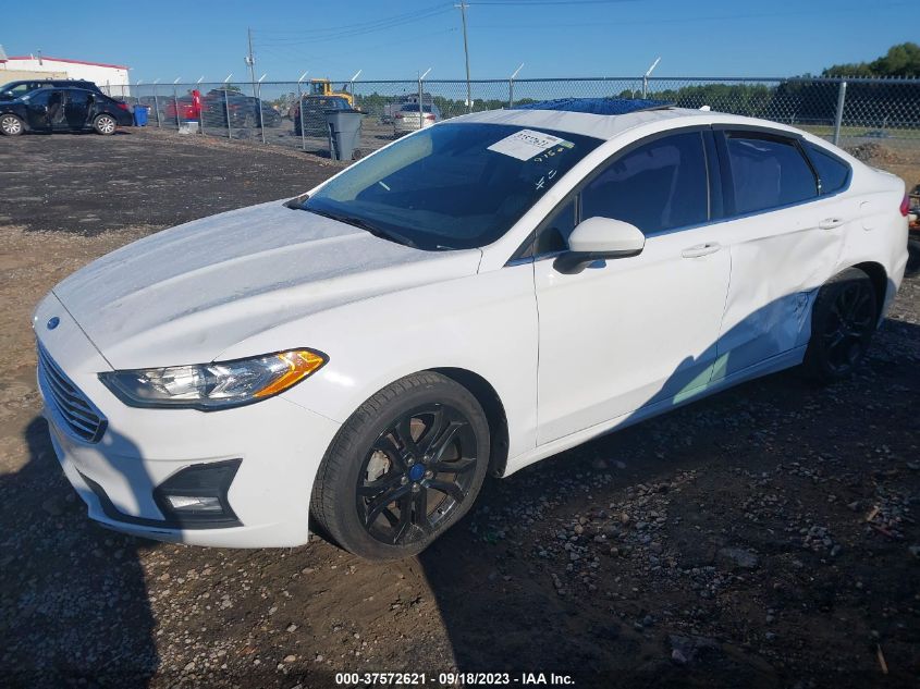 2019 FORD FUSION SE - 3FA6P0HD6KR160616