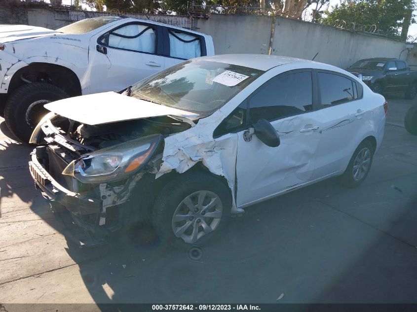 2013 KIA RIO LX - KNADM4A33D6217709