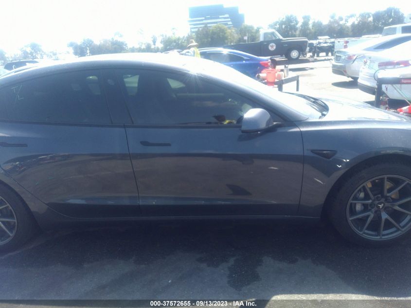 2022 TESLA MODEL 3 - 5YJ3E1EA9NF108387