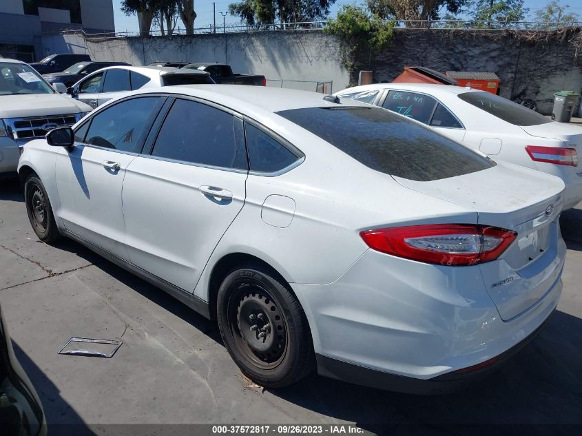 2013 FORD FUSION S - 3FA6P0G79DR344365