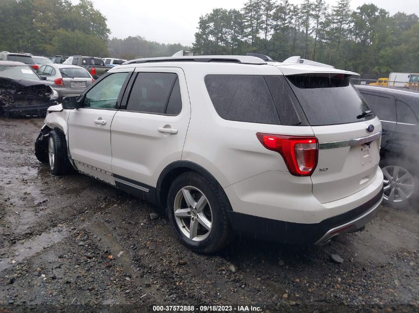 2016 FORD EXPLORER XLT - 1FM5K8D81GGA31267