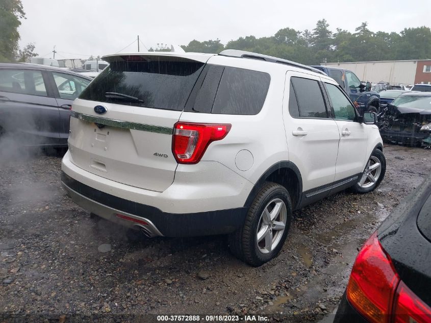 2016 FORD EXPLORER XLT - 1FM5K8D81GGA31267