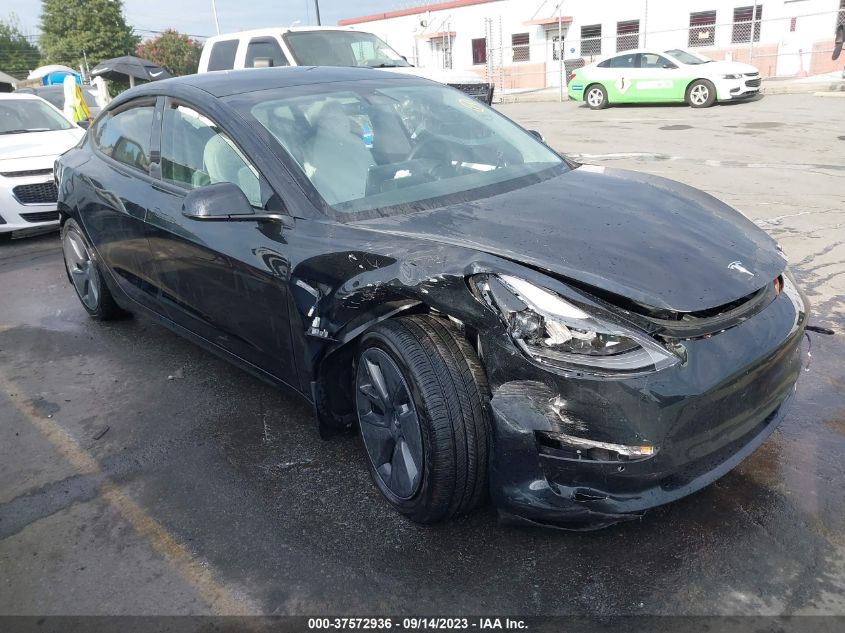 2022 TESLA MODEL 3 LONG RANGE - 5YJ3E1EB9NF277589