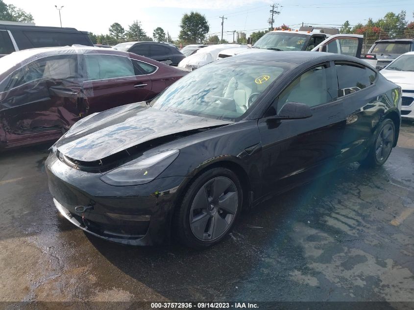 2022 TESLA MODEL 3 LONG RANGE - 5YJ3E1EB9NF277589