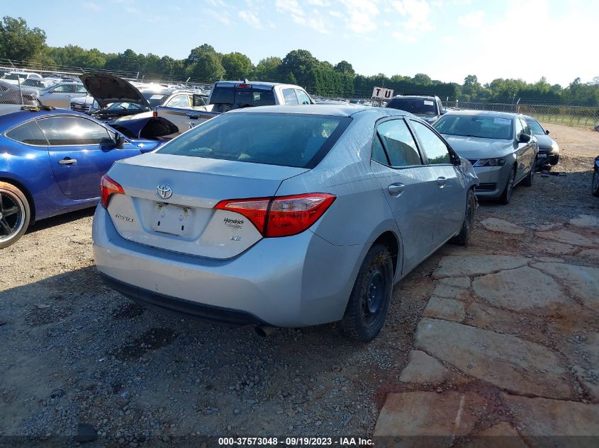 2017 TOYOTA COROLLA L/LE/XLE/SE - 2T1BURHE4HC855352