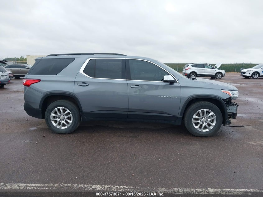 VIN 1GNEVGKW2MJ184382 2021 CHEVROLET TRAVERSE LT CLOTH