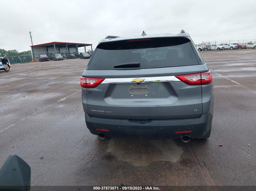VIN 1GNEVGKW2MJ184382 2021 CHEVROLET TRAVERSE LT CLOTH
