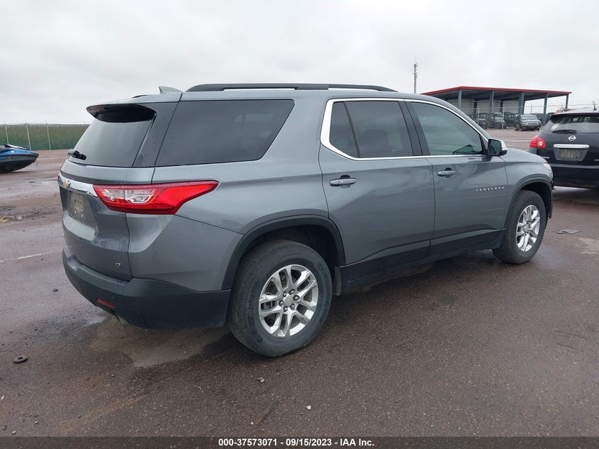 VIN 1GNEVGKW2MJ184382 2021 CHEVROLET TRAVERSE LT CLOTH