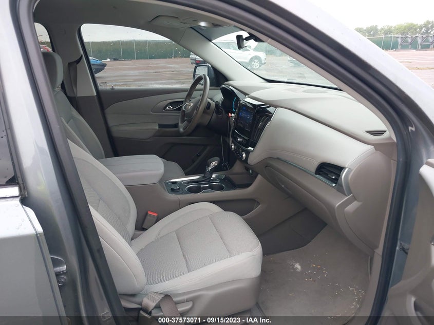 VIN 1GNEVGKW2MJ184382 2021 CHEVROLET TRAVERSE LT CLOTH
