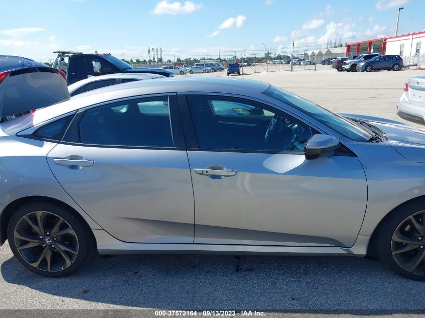 2019 HONDA CIVIC SEDAN SPORT - 2HGFC2F83KH507176