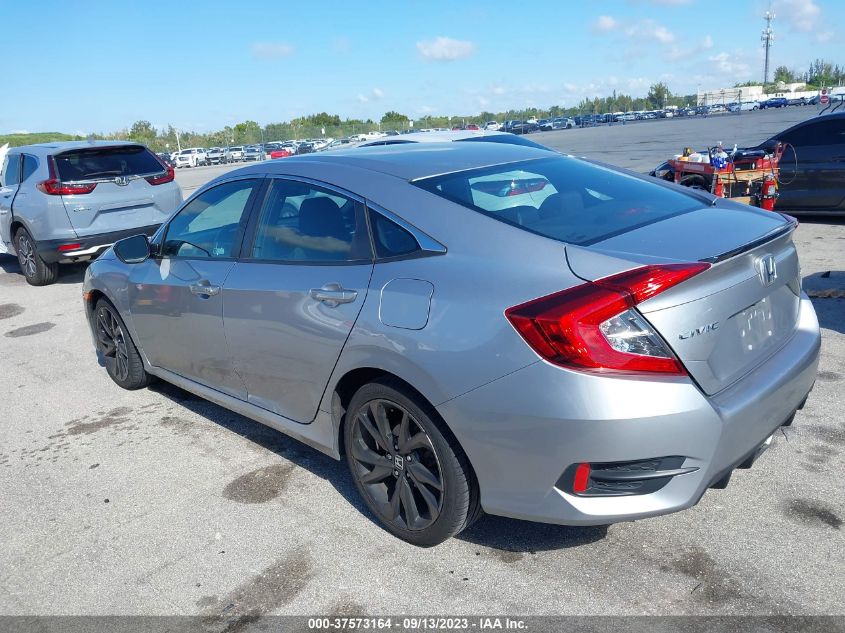 2019 HONDA CIVIC SEDAN SPORT - 2HGFC2F83KH507176