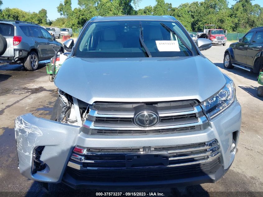 2018 TOYOTA HIGHLANDER LIMITED - 5TDDZRFHXJS889946