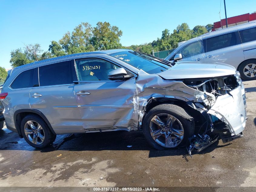 2018 TOYOTA HIGHLANDER LIMITED - 5TDDZRFHXJS889946