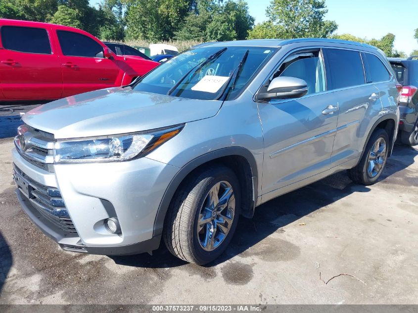 2018 TOYOTA HIGHLANDER LIMITED - 5TDDZRFHXJS889946