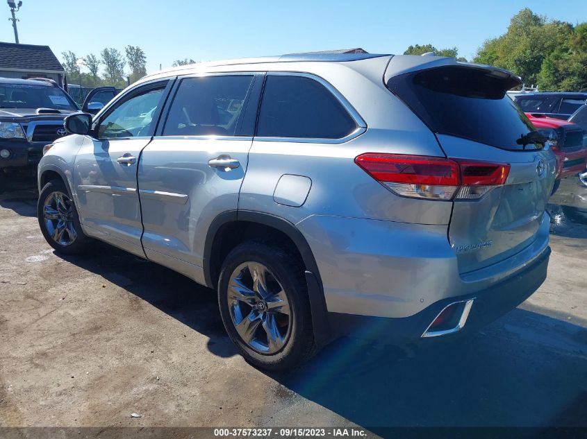 2018 TOYOTA HIGHLANDER LIMITED - 5TDDZRFHXJS889946