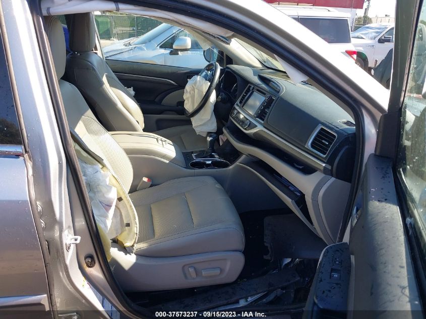 2018 TOYOTA HIGHLANDER LIMITED - 5TDDZRFHXJS889946