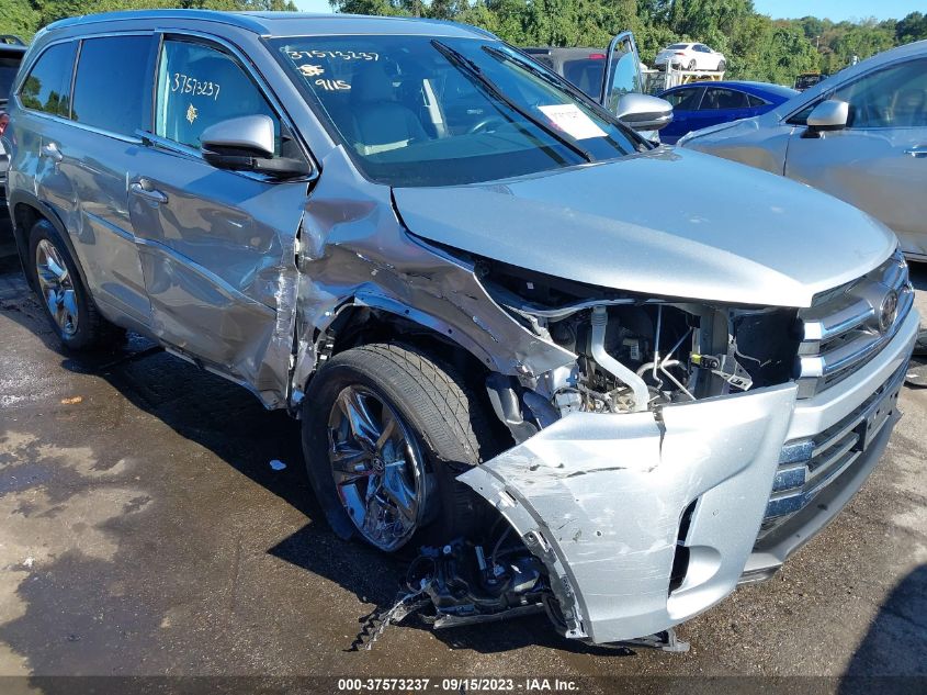 2018 TOYOTA HIGHLANDER LIMITED - 5TDDZRFHXJS889946