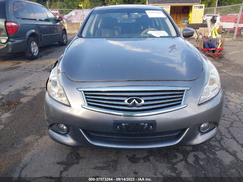 2013 INFINITI G37 SEDAN X JN1CV6AR3DM355521