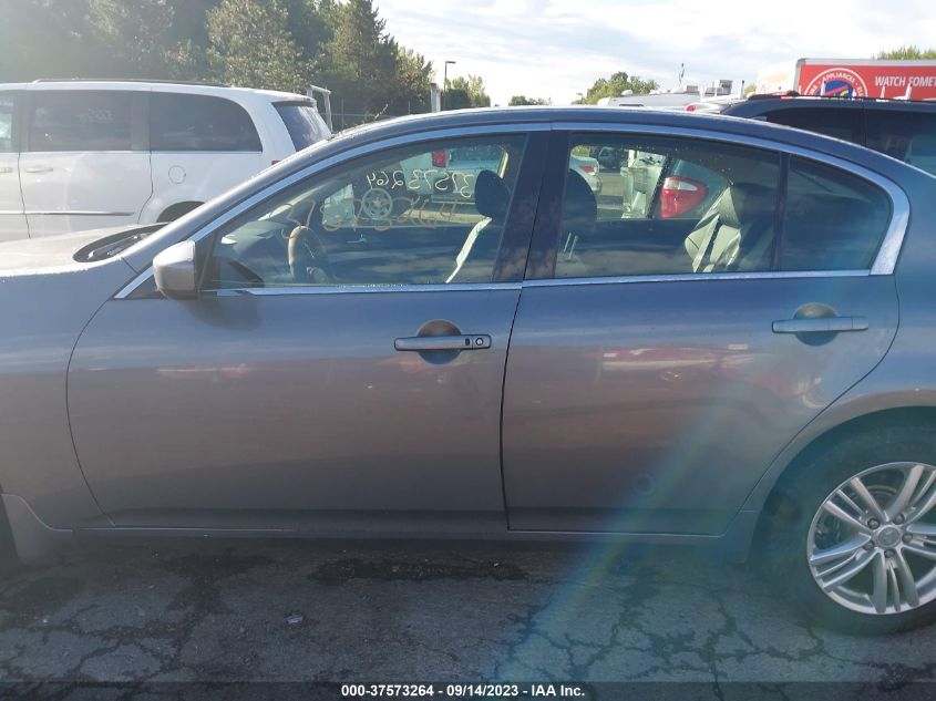 2013 INFINITI G37 SEDAN X JN1CV6AR3DM355521