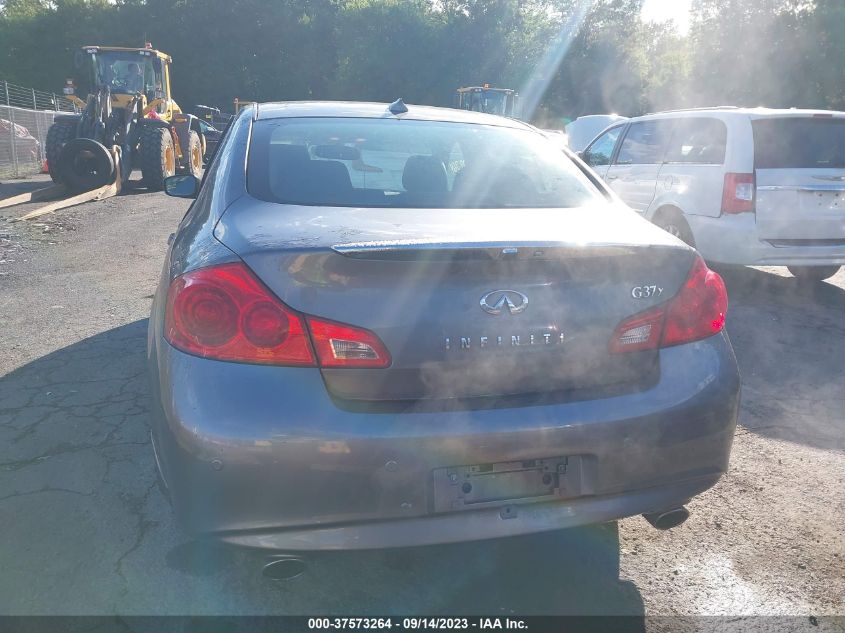 2013 INFINITI G37 SEDAN X JN1CV6AR3DM355521