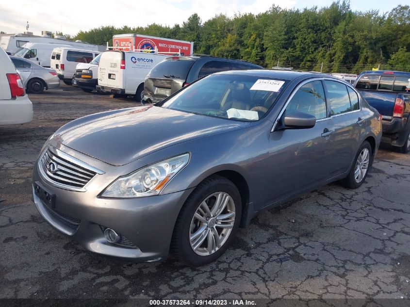 2013 INFINITI G37 SEDAN X JN1CV6AR3DM355521