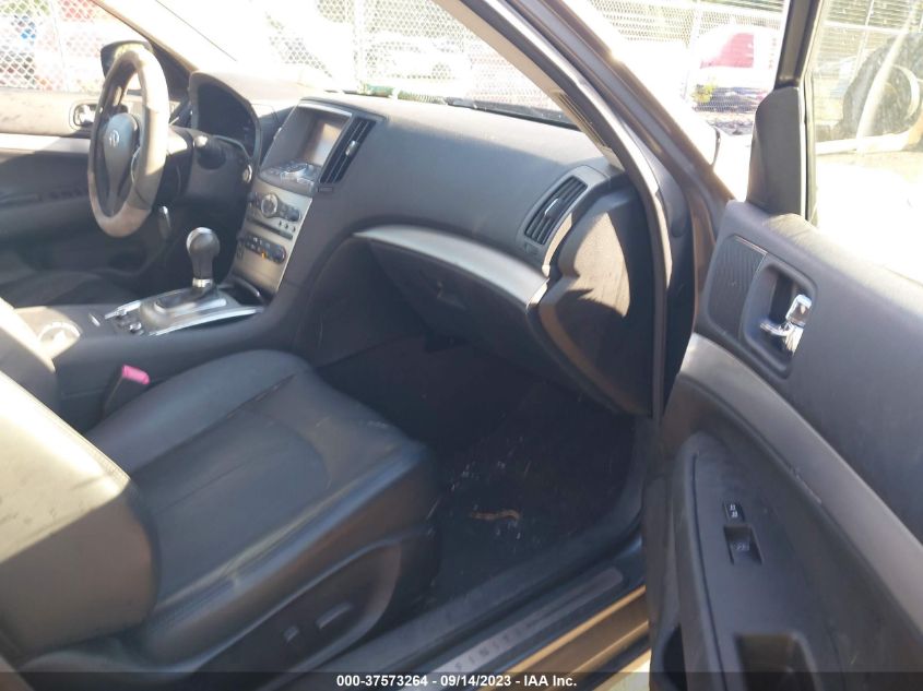 2013 INFINITI G37 SEDAN X JN1CV6AR3DM355521