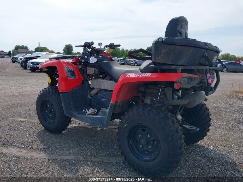 2022 CAN-AM OUTLANDER MAX 450/450 DPS - 3JBLMAR41NJ000787