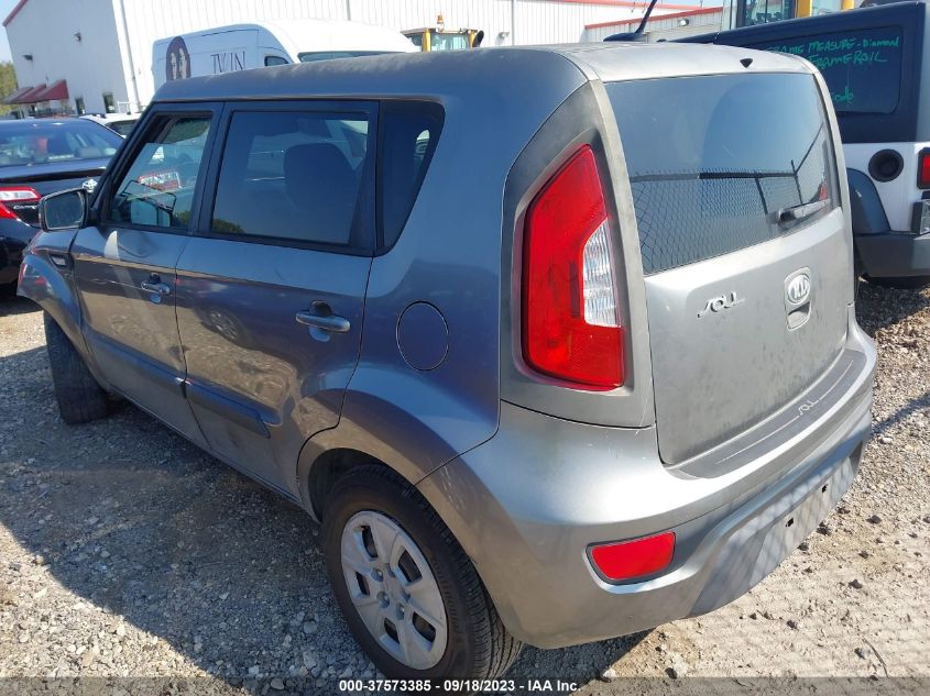 2013 KIA SOUL BASE - KNDJT2A55D7616405