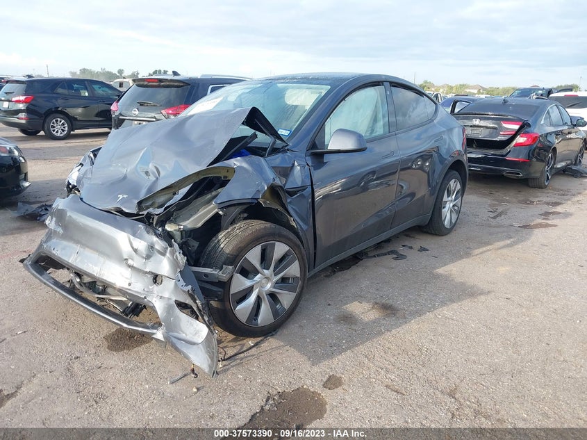 VIN 7SAYGDEE5NA003110 2022 TESLA MODEL Y LONG RANGE