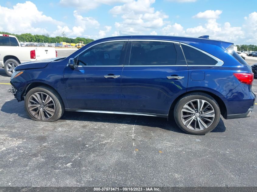 2019 ACURA MDX W/TECHNOLOGY PKG - 5J8YD3H51KL005851