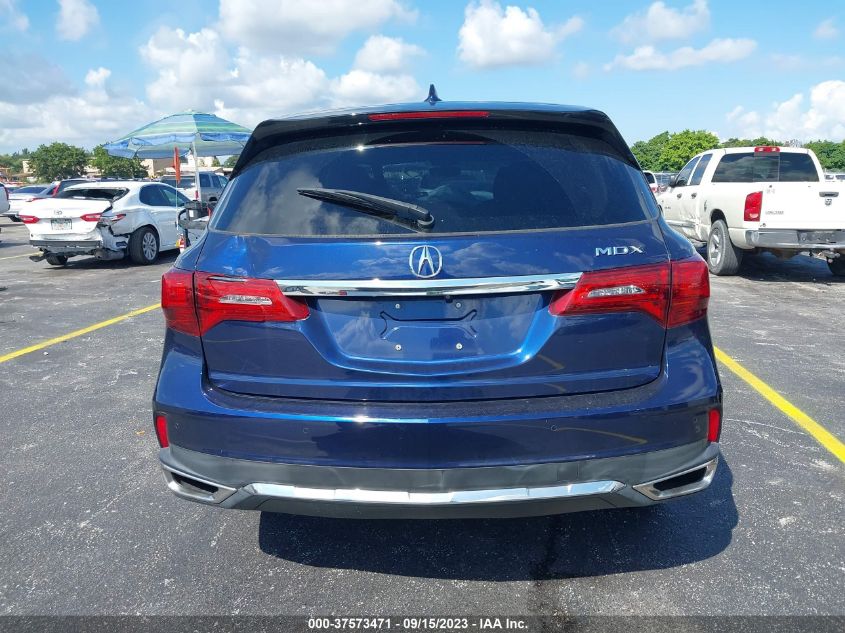 2019 ACURA MDX W/TECHNOLOGY PKG - 5J8YD3H51KL005851