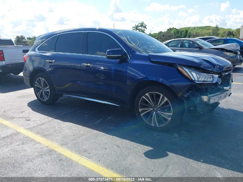 2019 ACURA MDX W/TECHNOLOGY PKG - 5J8YD3H51KL005851