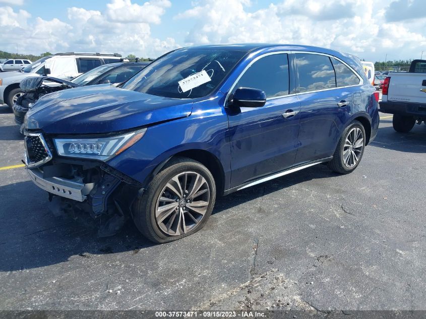 2019 ACURA MDX W/TECHNOLOGY PKG - 5J8YD3H51KL005851