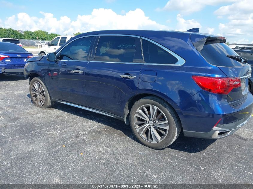 2019 ACURA MDX W/TECHNOLOGY PKG - 5J8YD3H51KL005851